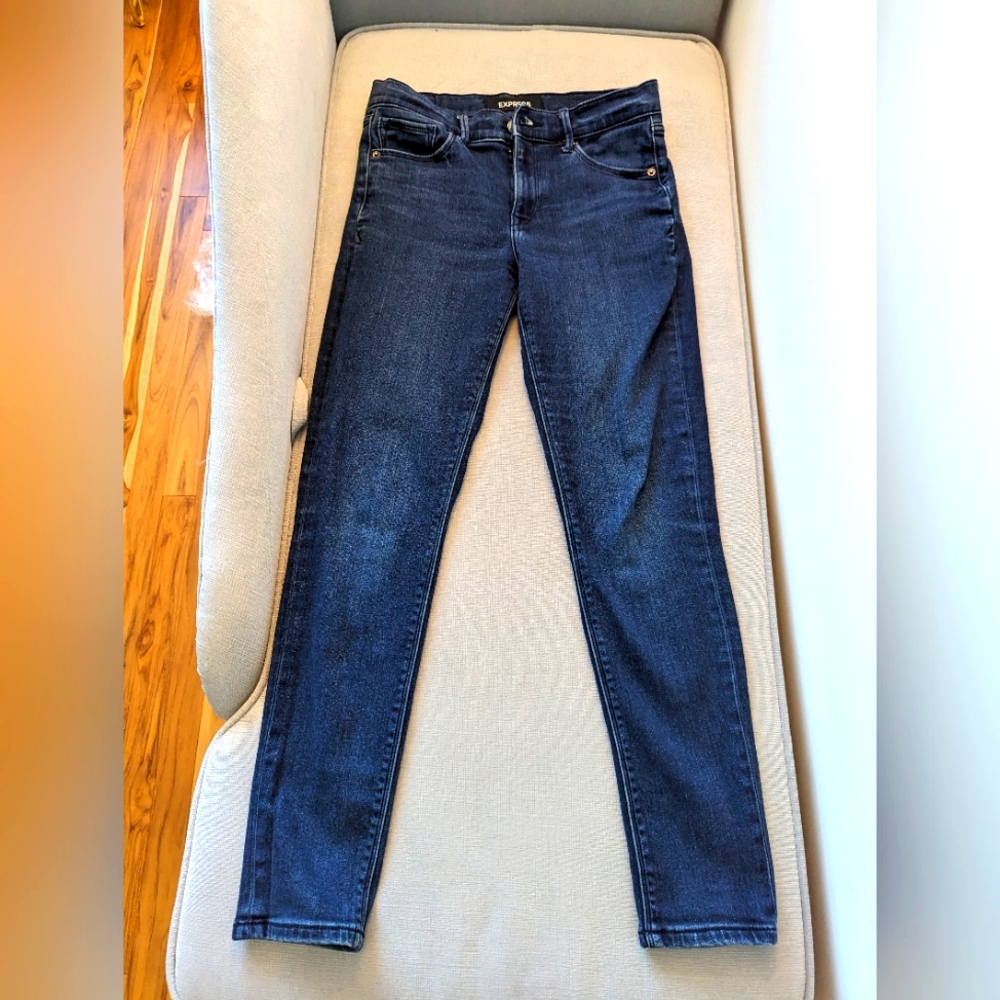 Express Dark Blue Jeans